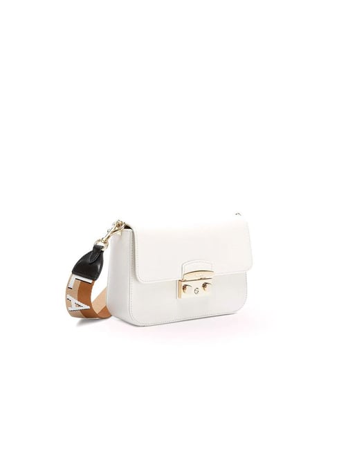Furla Crossbody Bag White - Image 2