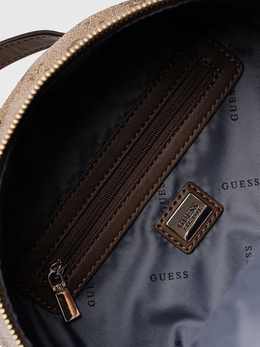 Guess Backpack Latte Logo - Image 3
