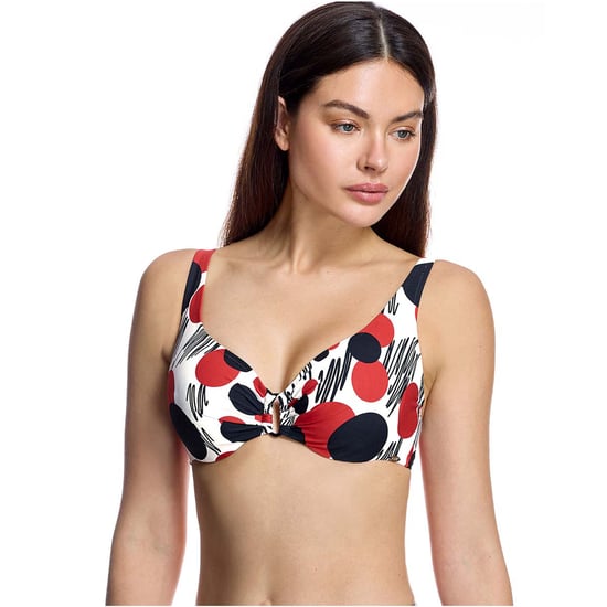 Dames Verstevigende Bikinibovenstuk met V-hals W260832 - Image 1