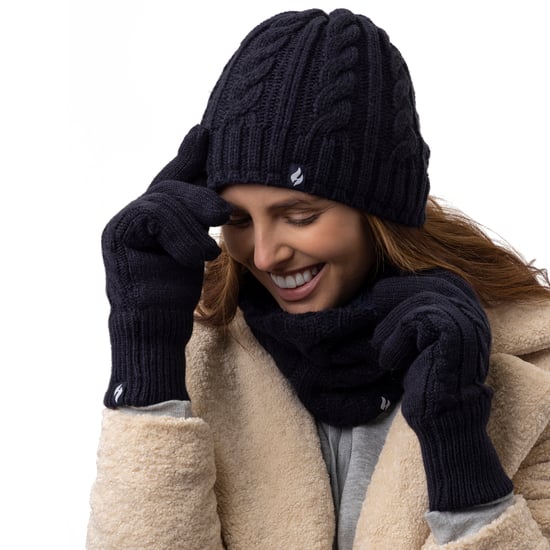 Dames Thermo Muts en Handschoenen Set met Fleecevoering voor de Winter - Image 3