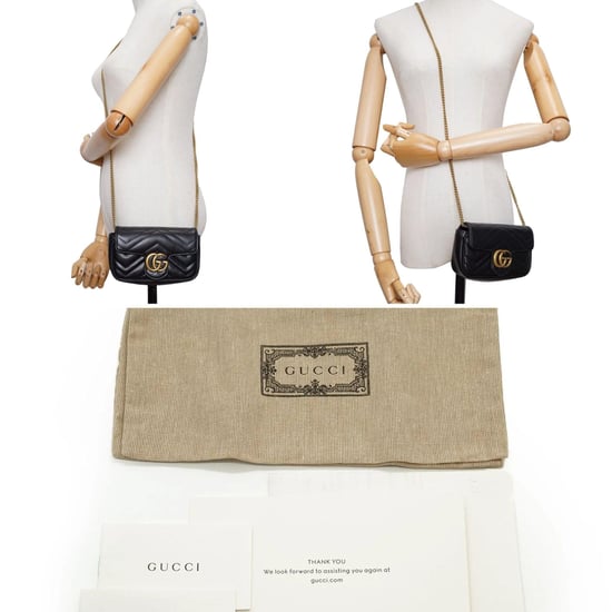 Gucci leren crossbodytas GG Marmont - Image 4