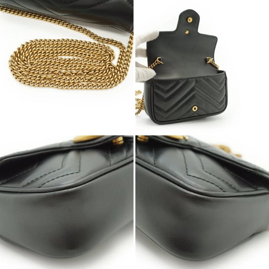 Gucci leren crossbodytas GG Marmont - Image 5