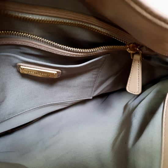 Miu Miu Matelassé Coffer Hobo Tas in Beige Leer - Image 5