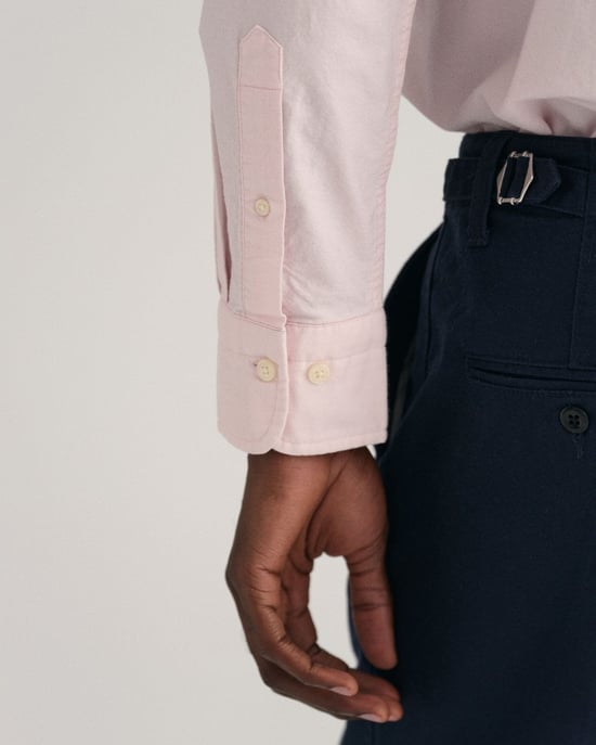 GANT Mens Regular Fit Long Sleeve Oxford Shirt - Image 3