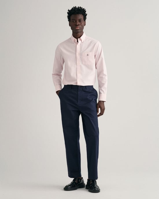 GANT Mens Regular Fit Long Sleeve Oxford Shirt - Image 6