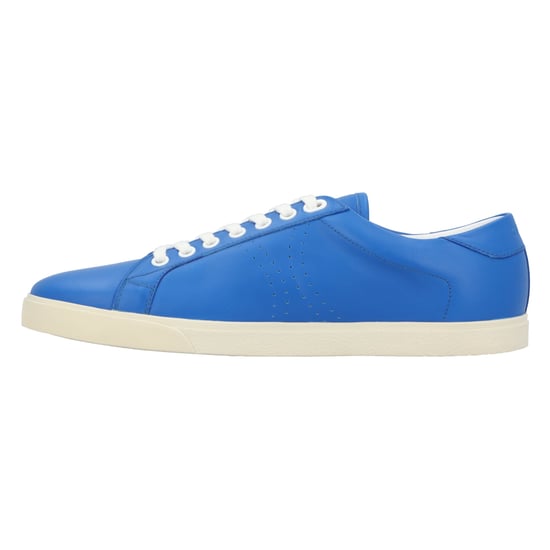 Celine Triomphe TR01L leren tennissneaker in blauw - Image 3