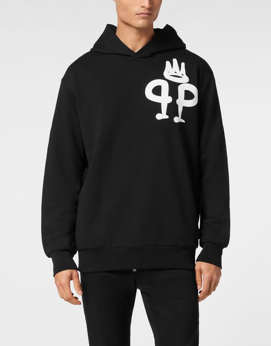 Sweatshirt Met Capuchon King Plein - Image 2