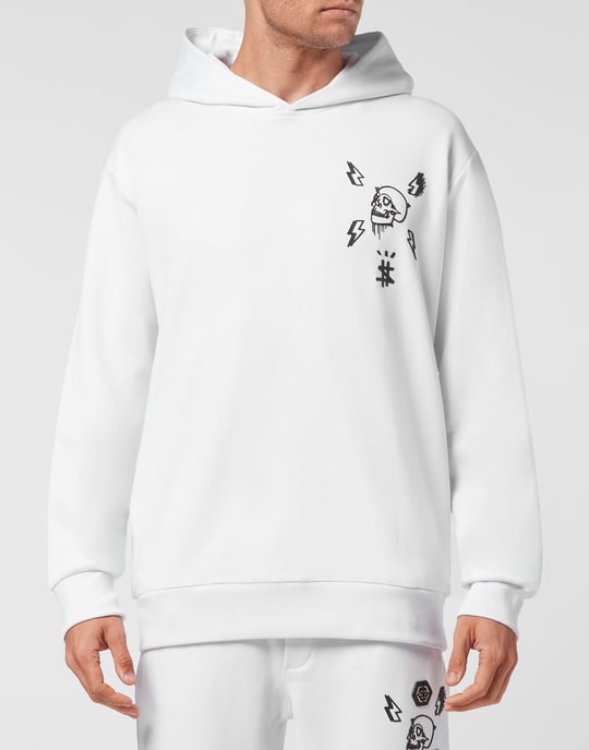 Sweatshirt Met Capuchon Hexagon - Image 2