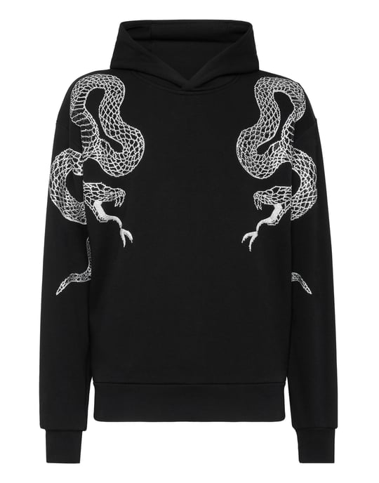 Hoodie Sweatshirt Snake - Image 1