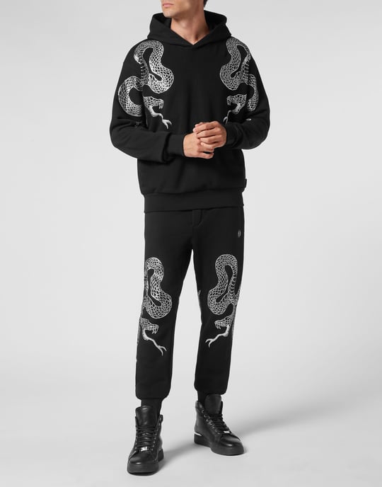 Hoodie Sweatshirt Snake - Image 3