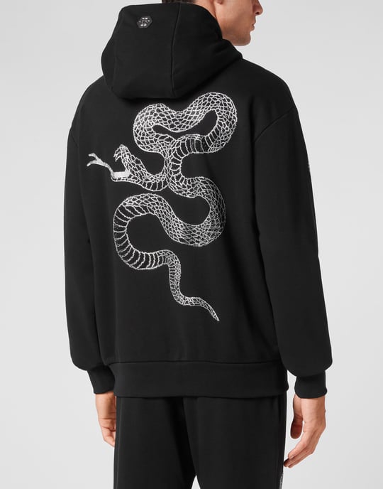 Hoodie Sweatshirt Snake - Image 4