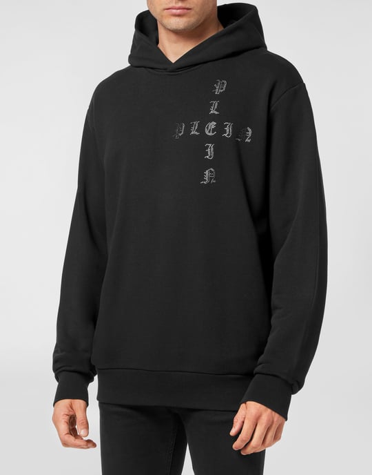 Sweatshirt Met Capuchon Gothic Plein - Image 2