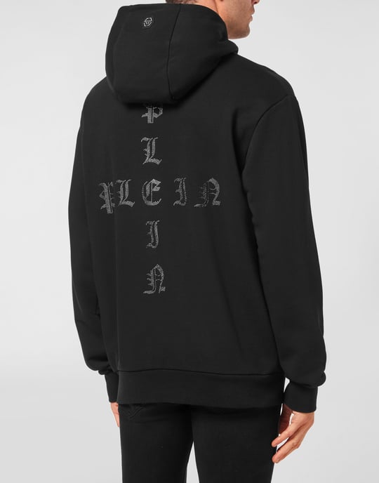 Sweatshirt Met Capuchon Gothic Plein - Image 4