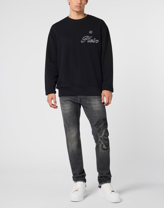 Round Neck Sweatshirt Signature - Image 4