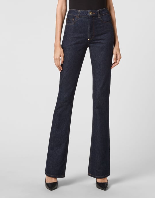 Jeans Flare Fit Skull - Image 2