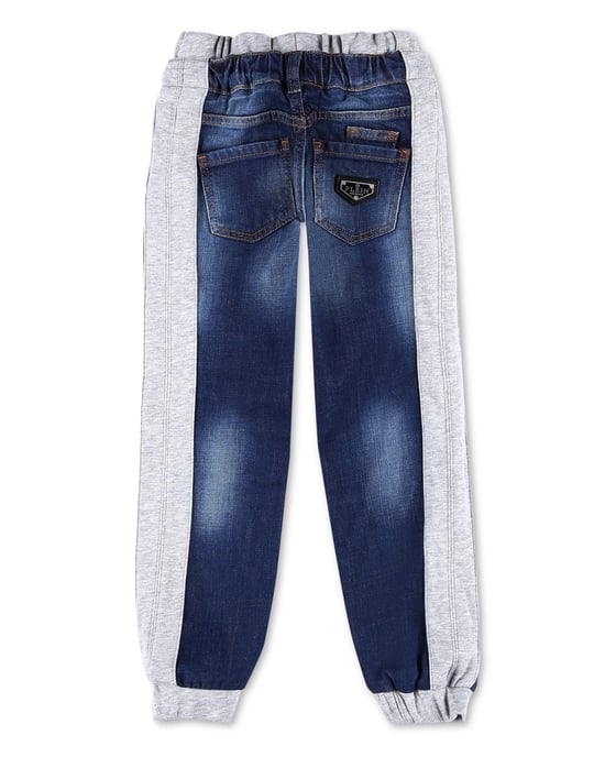 Denim Broek Iconic Plein - Image 2