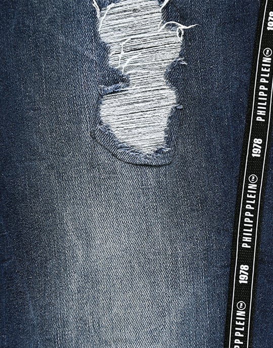 Denim Trousers Skull - Image 2