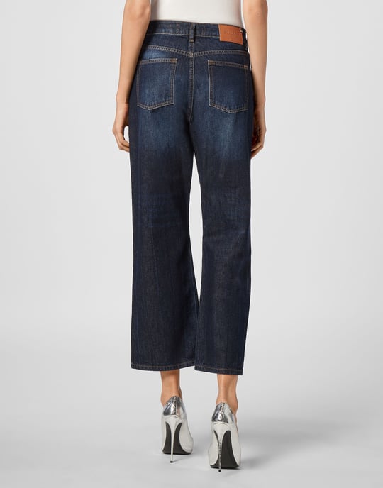 Denim Broek Losjes Iconic Plein - Image 5