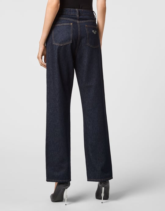 Denim Broek Losjes Iconic Plein - Image 5