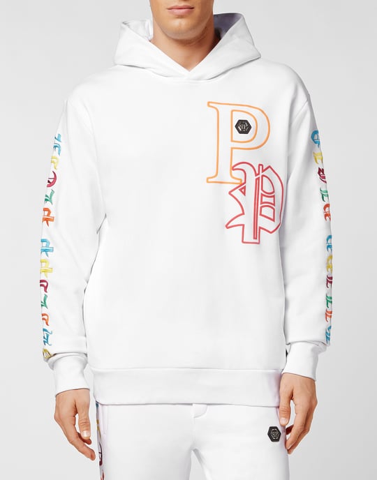 Sweatshirt Met Capuchon Gothic Plein - Image 2