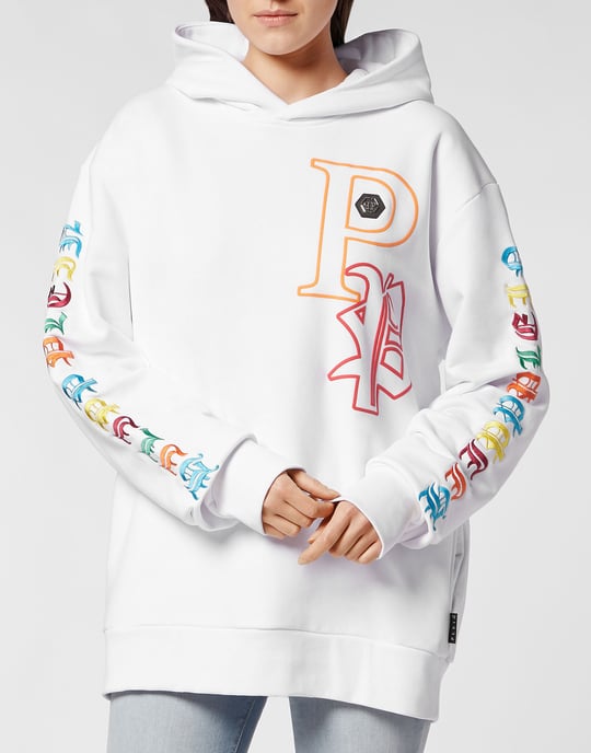 Sweatshirt Met Capuchon Gothic Plein - Image 3