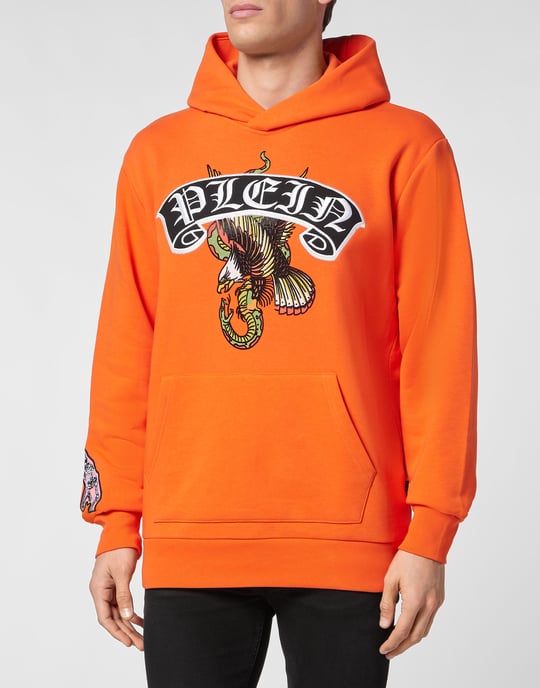 Sweatshirt Met Capuchon Gothic Plein - Image 2