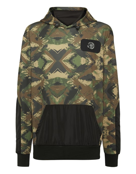 Sweatshirt Met Capuchon Camouflage - Image 1