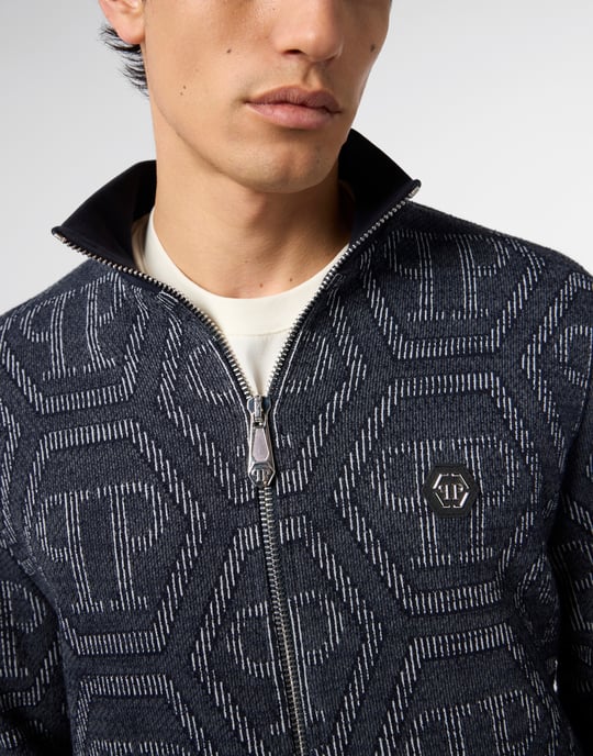 Jacquard Tracksuit Jacket Monogram - Image 3