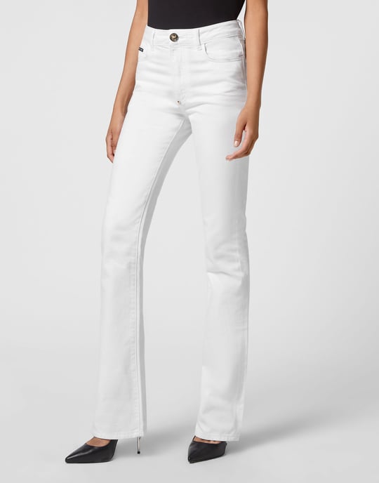 Jeans Flare Fit Skull - Image 2