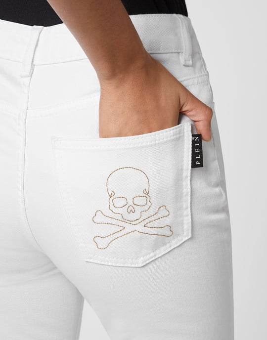 Jeans Flare Fit Skull - Image 5