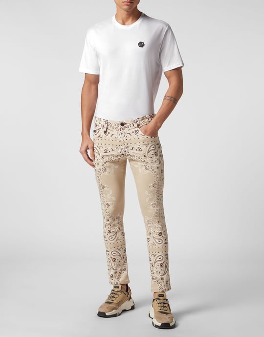 Jeans Skinny Fit Paisley - Image 4