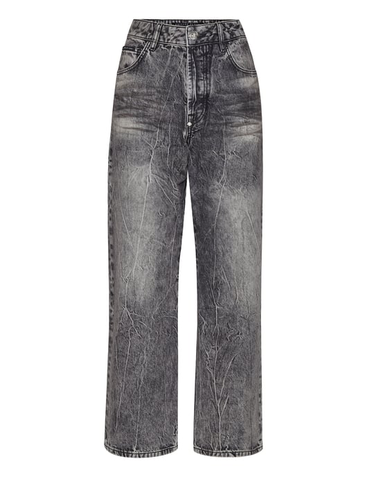 Denim Broek Losjes Iconic Plein - Image 1
