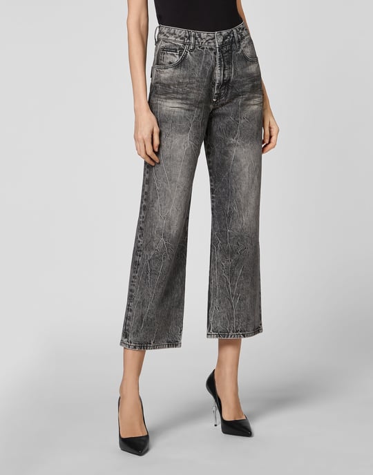 Denim Broek Losjes Iconic Plein - Image 2