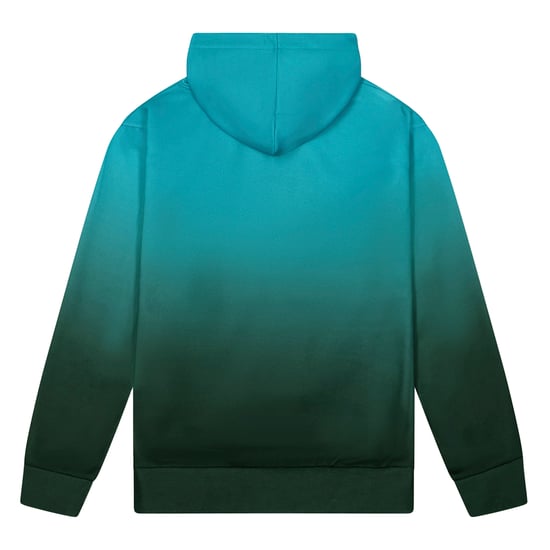 Teal Ombre Jongens Hoodie Zachte Casual Kinderen Sweatshirt Comfortabele Pasvorm - Image 2