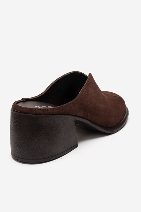 Ardent Leren Blokhak Mule - Image 5