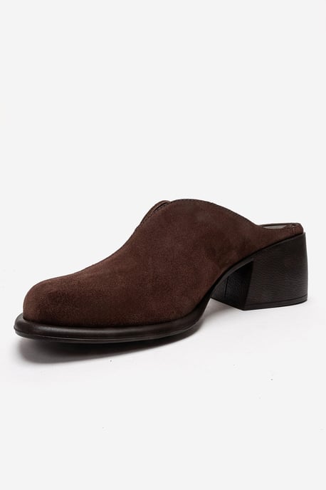 Ardent Leren Blokhak Mule - Image 6