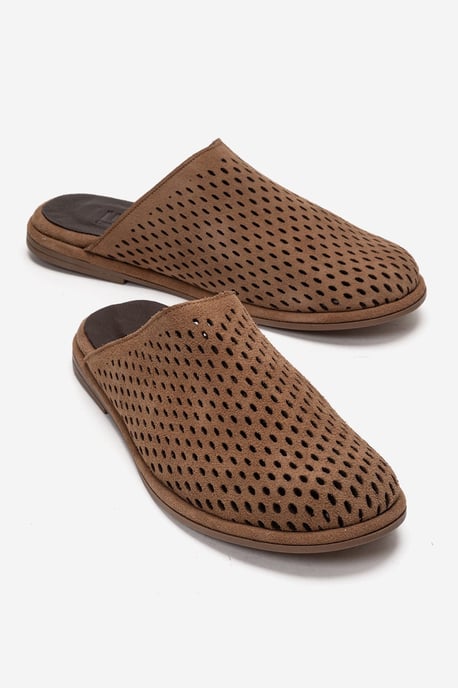 Melara Leren Instap Mule - Image 1