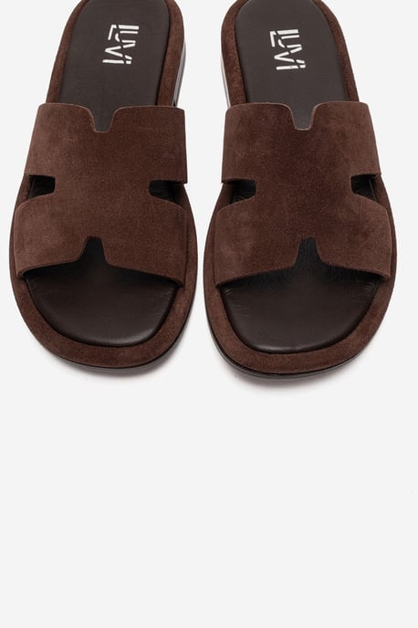 Brio Leren Slide - Image 2