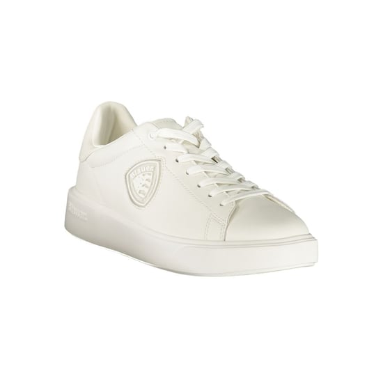 Blauer Witte Polyurethaan Heren Sneaker - Image 2
