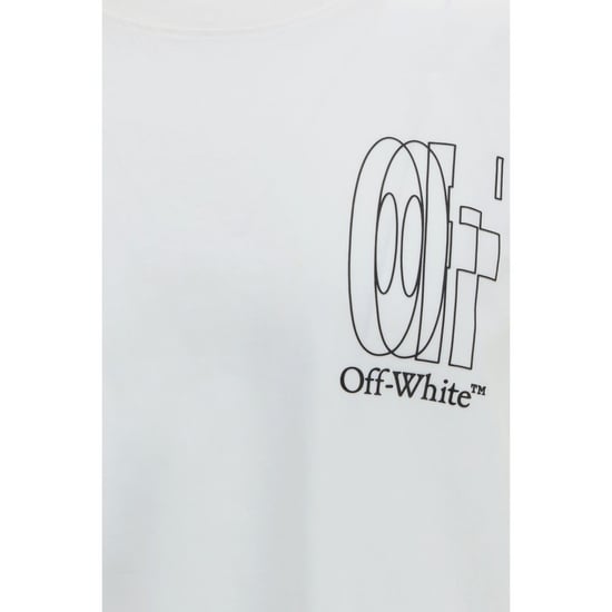 Off-White Witte Katoenen T-Shirt - Image 3