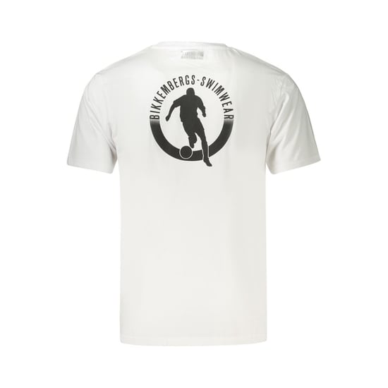 Bikkembergs Witte Katoenen T-Shirt voor Mannen - Image 2