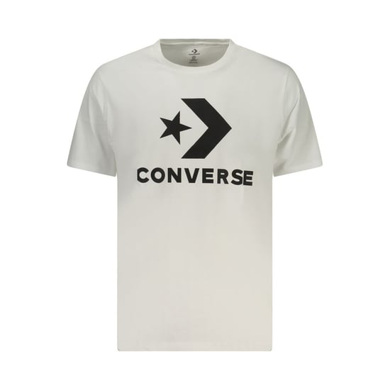 Converse Bianco Katoenen Heren T-shirt - Image 1