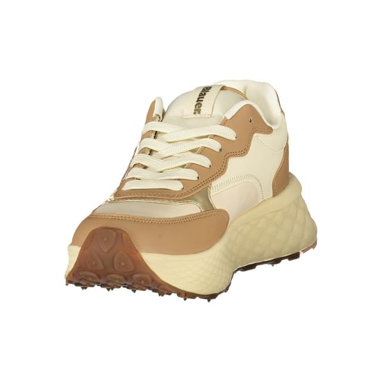 Blauer Bruine Polyurethaan Dames Sneaker - Image 3