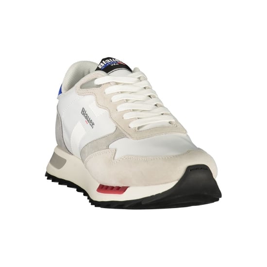 Blauer Witte Polyester Heren Sneaker - Image 2
