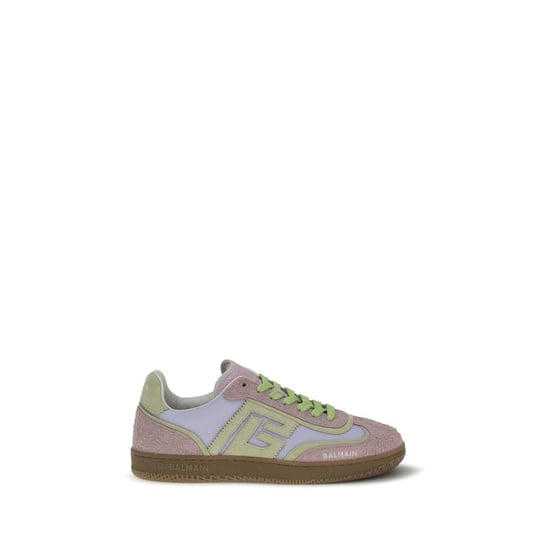 Balmain Multikleur Kalfsleer Bos Taurus Atletische Sneakers - Image 1