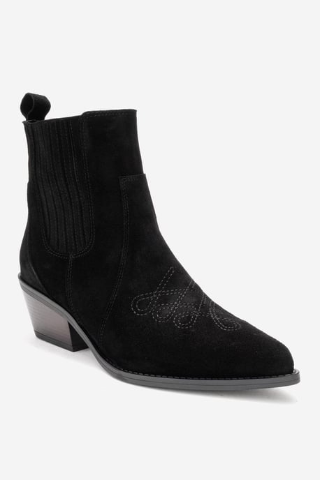 Julieta Leren Blokhak Western Boot (Dames) - Image 2