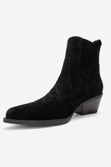 Julieta Leren Blokhak Western Boot (Dames) - Image 4