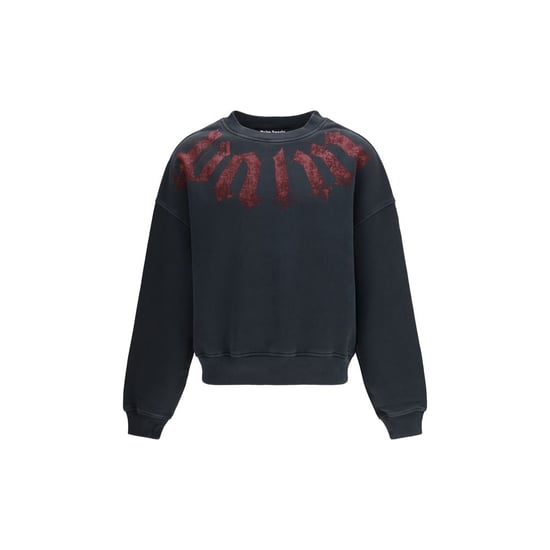 Palm Angels Zwart Katoenen Sweatshirt - Image 1