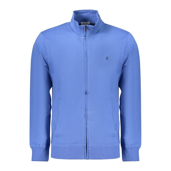 Coveri Beweegbare Blauwe Katoenen Heren Sweatshirt - Image 1