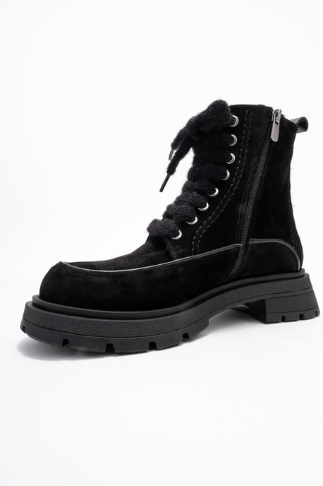 Mina Leren Veterlaars (Dames) - Image 4